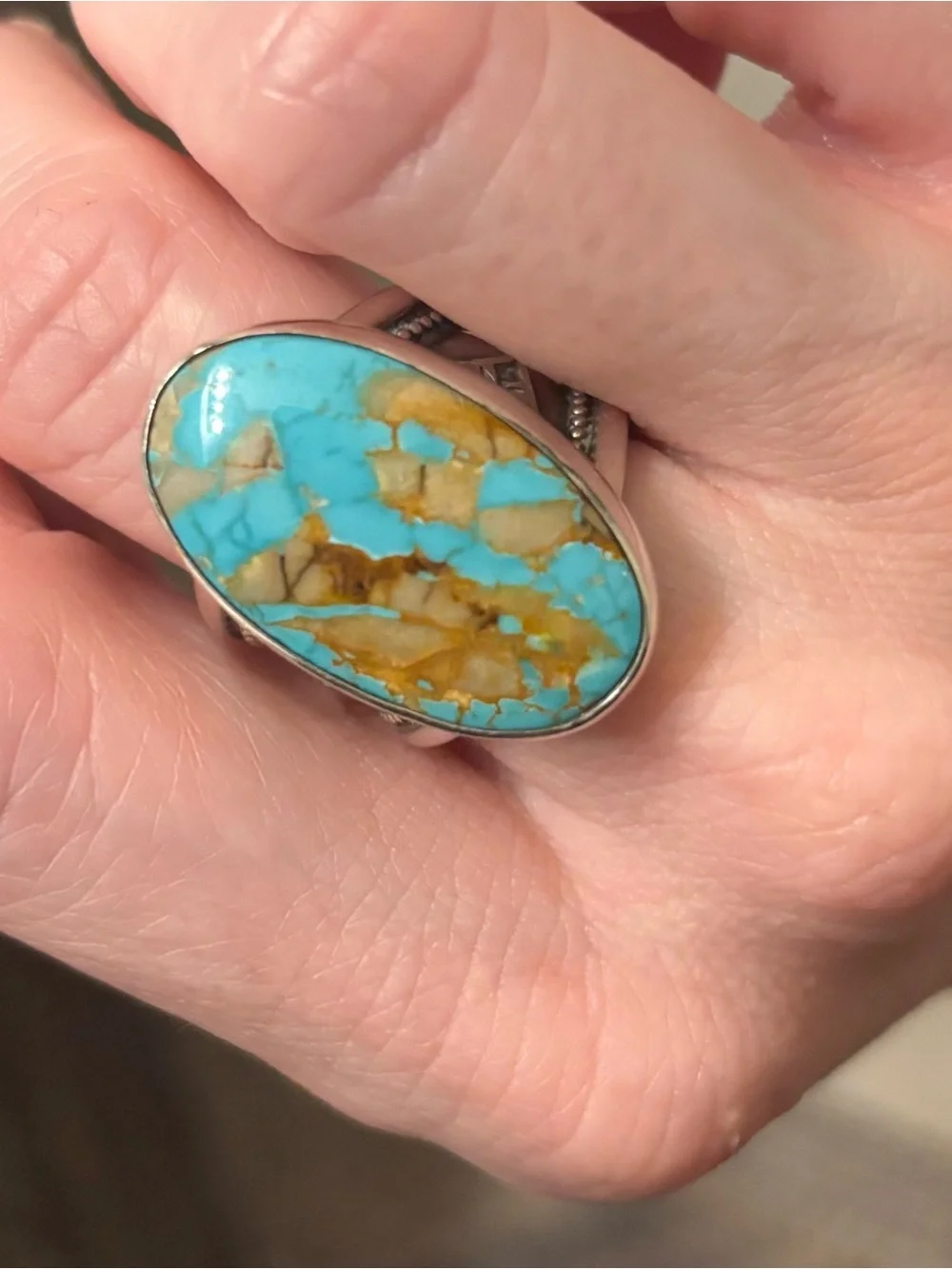 Moon Pilgrim Bohemian Pilgrim Turquoise and sterling Silver Ring